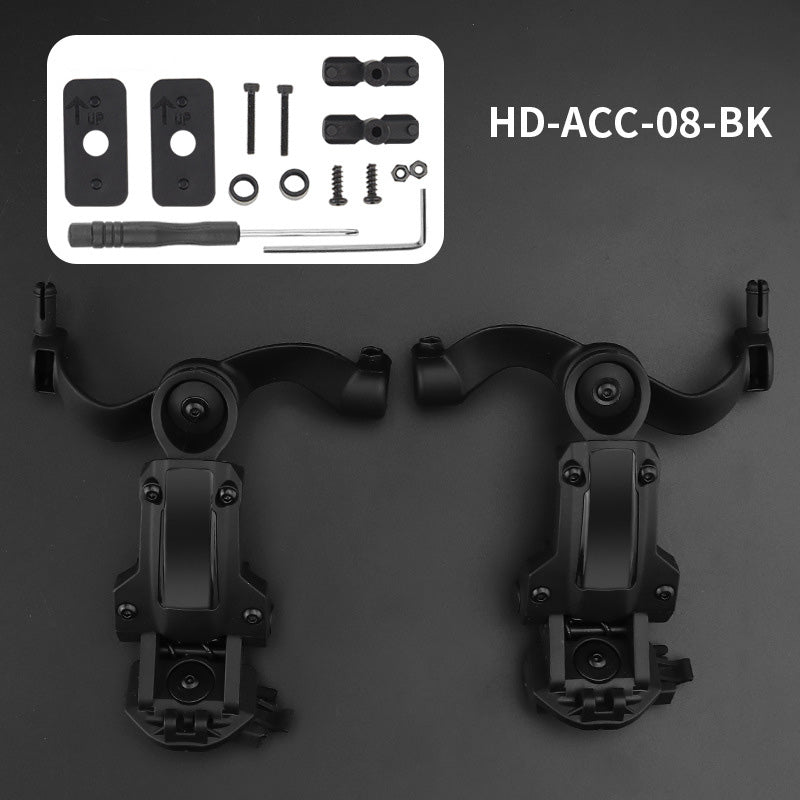 Pickup Noise Cancelling Tactical Headphones Helmet Accessory Rail Adapter Kit