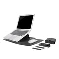 Laptop Bag PU Leather Sleeve Bag Waterproof Case For Macbook Air Pro 13 15 Portable Laptop Notebook Bag With Support Frame