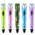 3D Printing Pen Smart DIY Three-Dimensional Graffiti Pen Drawing Pen Educational Children's Toys