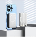 MagSafe Magnetic Wireless Power Bank 10000mAh Mini Super Fast Charging Mobile Power Supply