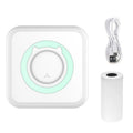 Portable Mini Thermal Printer Wirelessly BT 203dpi Photo Label Memo Wrong Question Printing With USB Cable Imprimante Portable